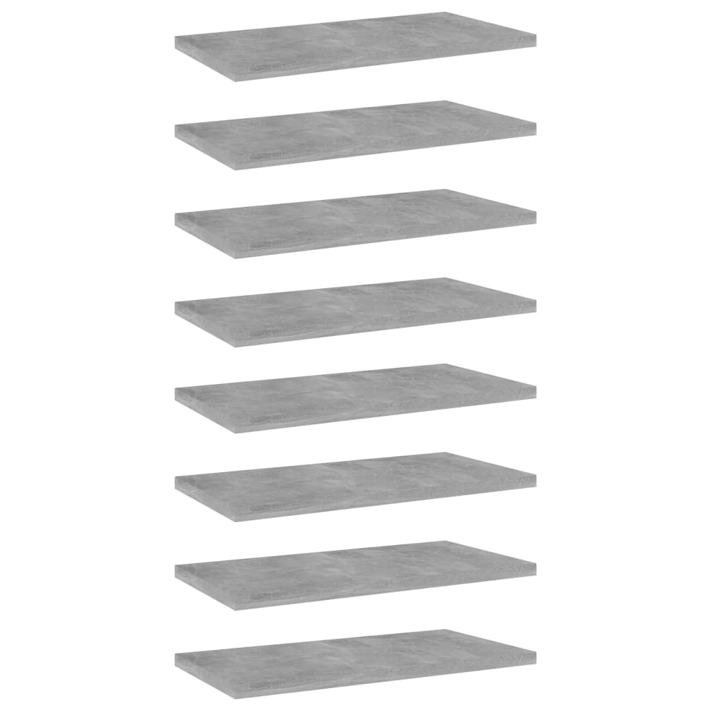 Hyllplan 8 St 80X10X1,5 Cm Konstruerat Trä