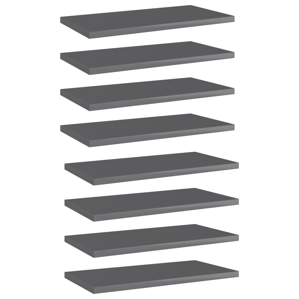Hyllplan 8 St 80X10X1,5 Cm Konstruerat Trä