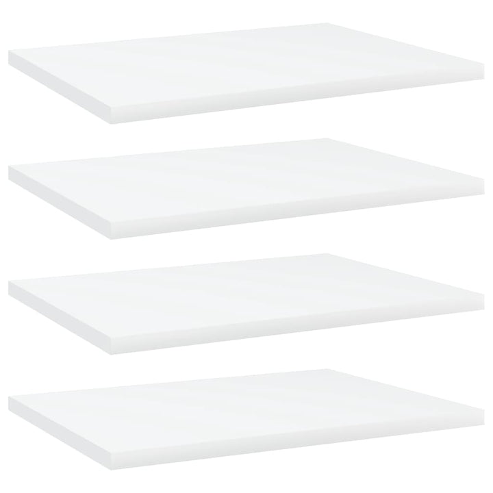 Vägghyllor 4 St 40X20X1,5 Cm Konstruerat Trä