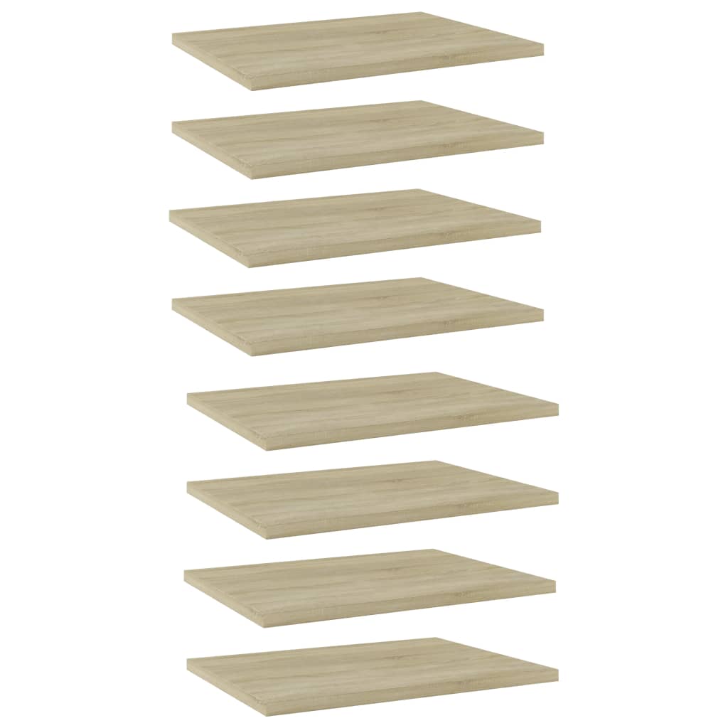 Hyllplan 8 St 80X10X1,5 Cm Konstruerat Trä