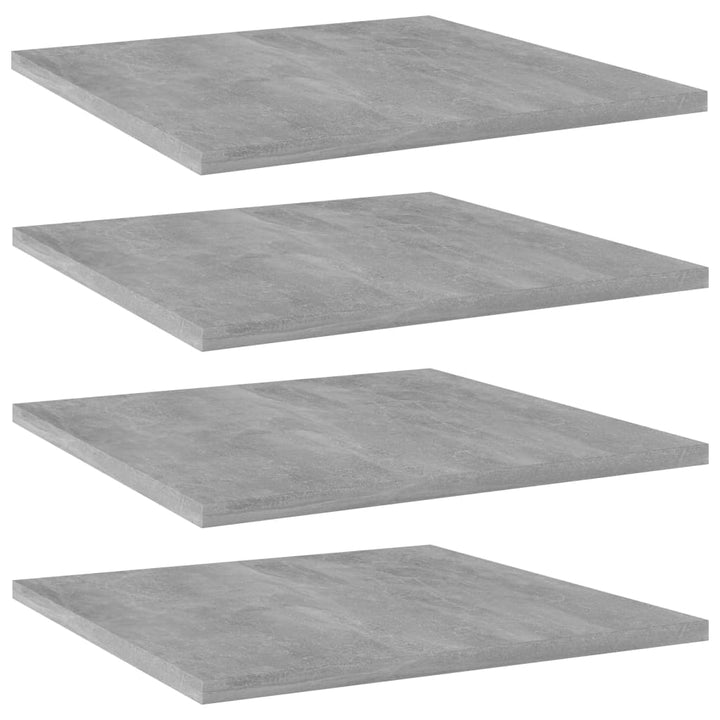 Vägghyllor 4 St 40X20X1,5 Cm Konstruerat Trä