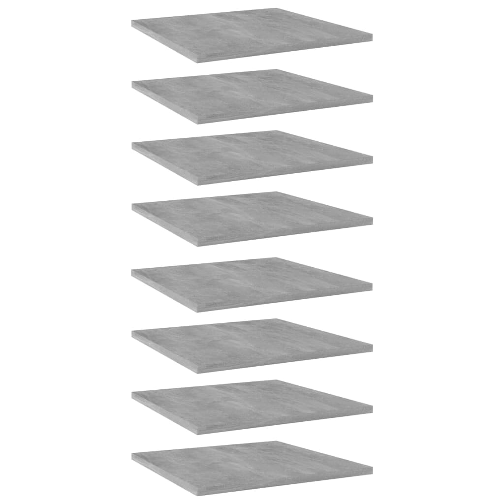 Hyllplan 8 St 80X10X1,5 Cm Konstruerat Trä