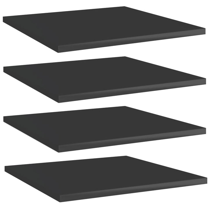 Vägghyllor 4 St 40X20X1,5 Cm Konstruerat Trä