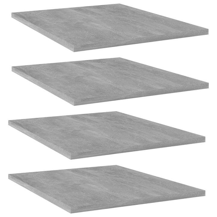 Vägghyllor 4 St 40X20X1,5 Cm Konstruerat Trä