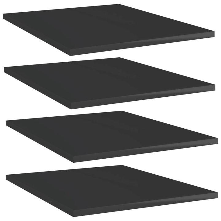 Vägghyllor 4 St 40X20X1,5 Cm Konstruerat Trä