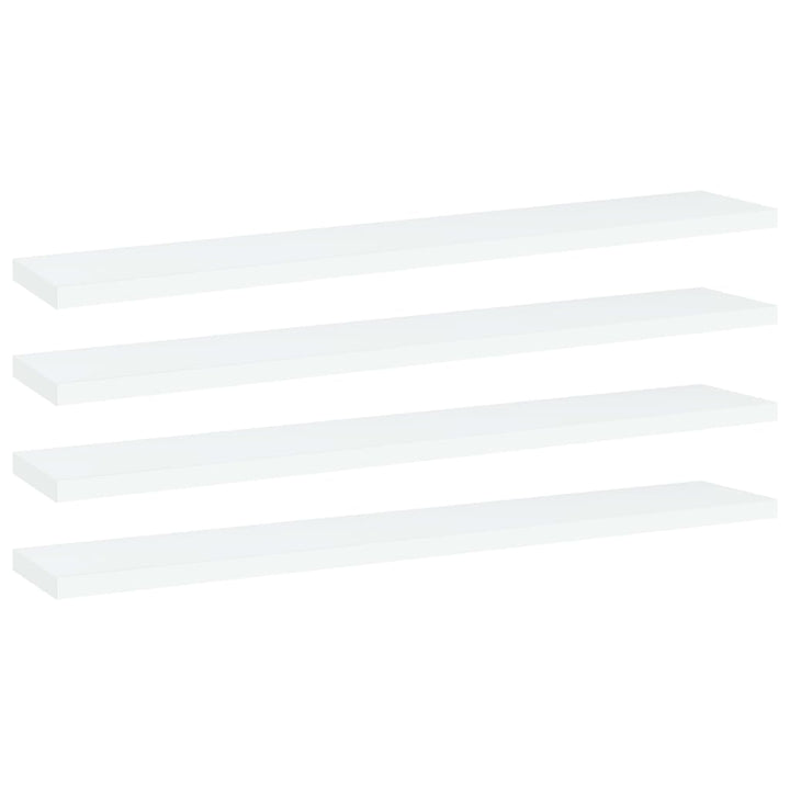 Vägghyllor 4 St 40X20X1,5 Cm Konstruerat Trä