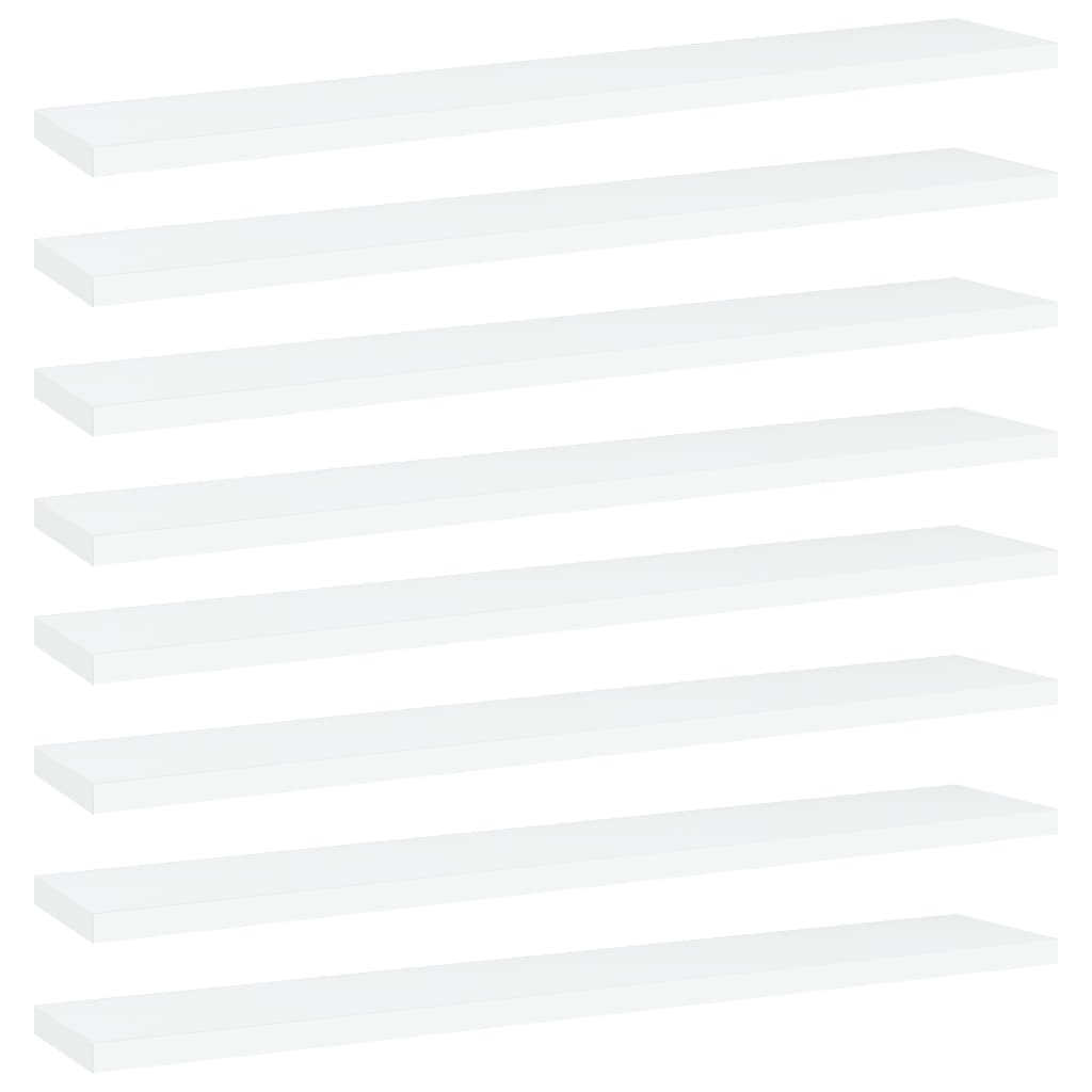 Hyllplan 8 St 80X10X1,5 Cm Konstruerat Trä
