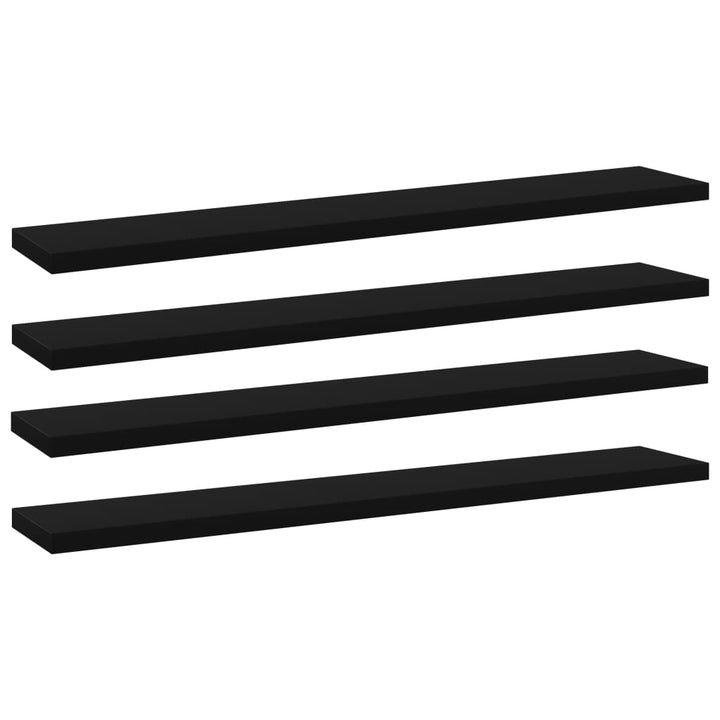 Vägghyllor 4 St 40X20X1,5 Cm Konstruerat Trä