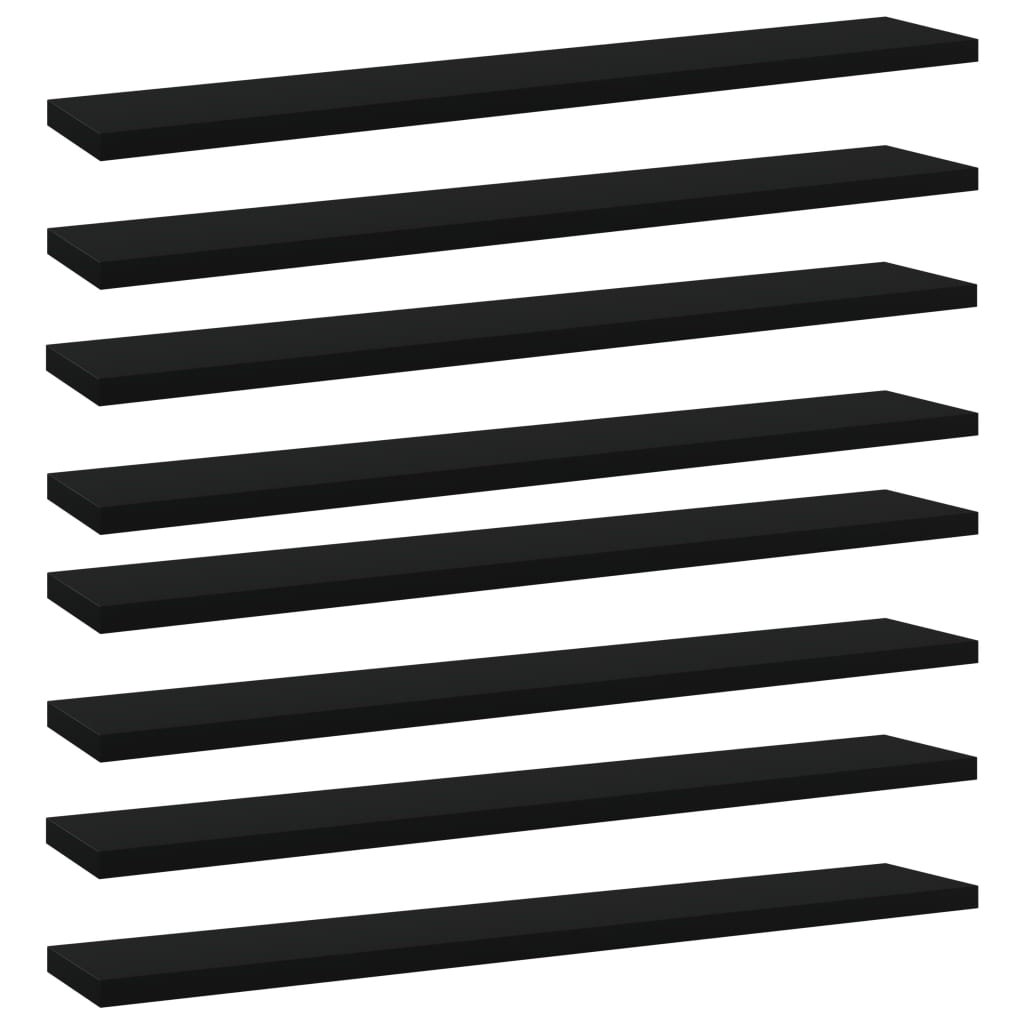 Hyllplan 8 St 80X10X1,5 Cm Konstruerat Trä