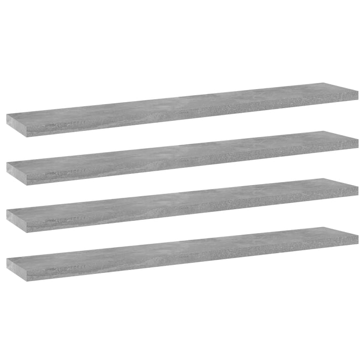 Vägghyllor 4 St 40X20X1,5 Cm Konstruerat Trä