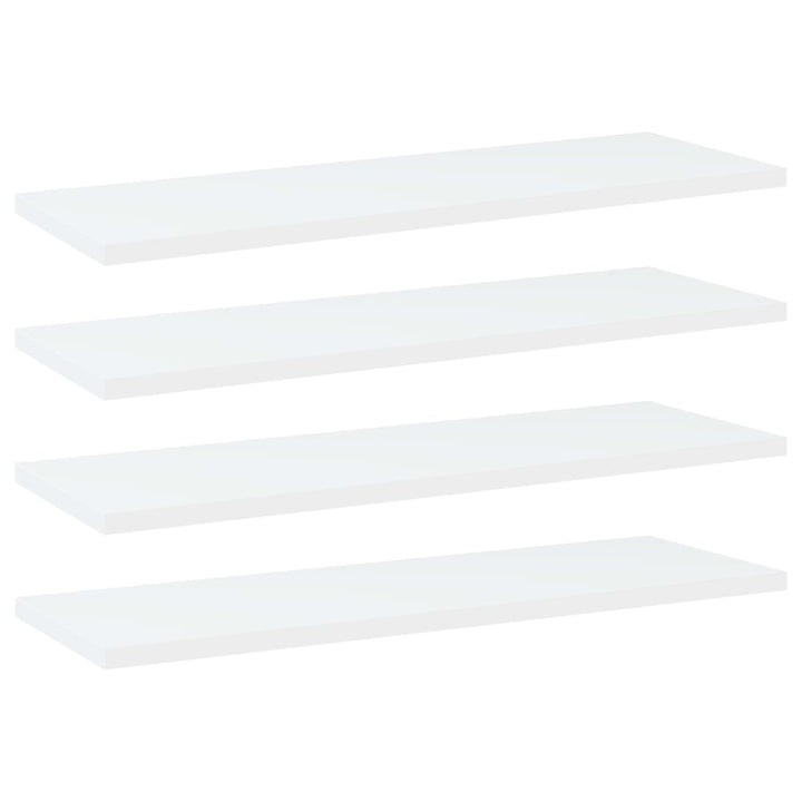 Vägghyllor 4 St 40X20X1,5 Cm Konstruerat Trä