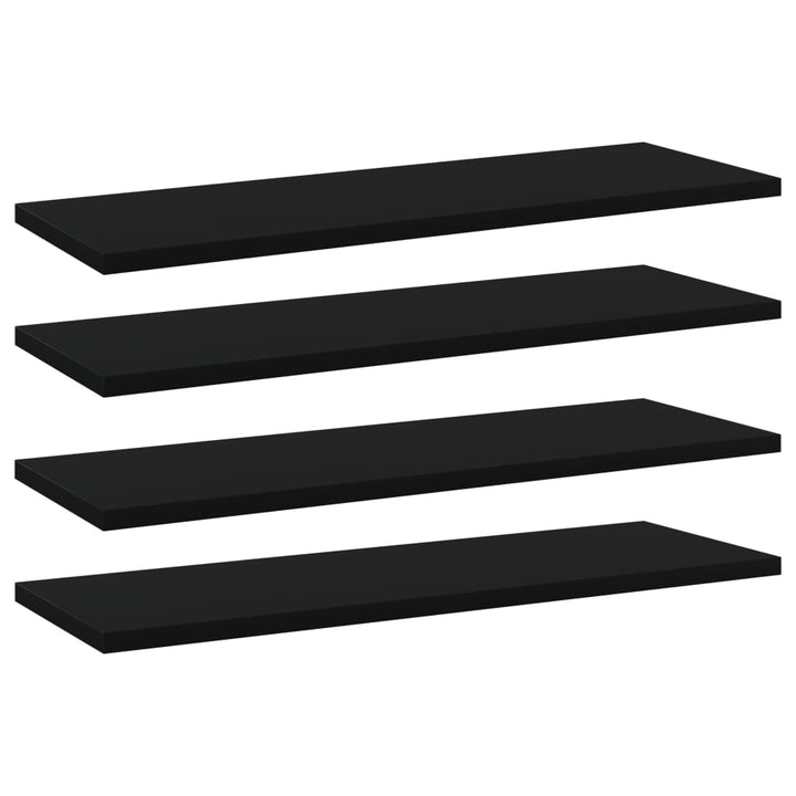 Vägghyllor 4 St 40X20X1,5 Cm Konstruerat Trä