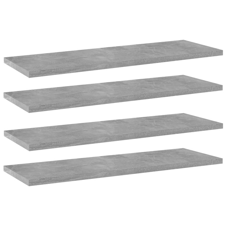 Vägghyllor 4 St 40X20X1,5 Cm Konstruerat Trä