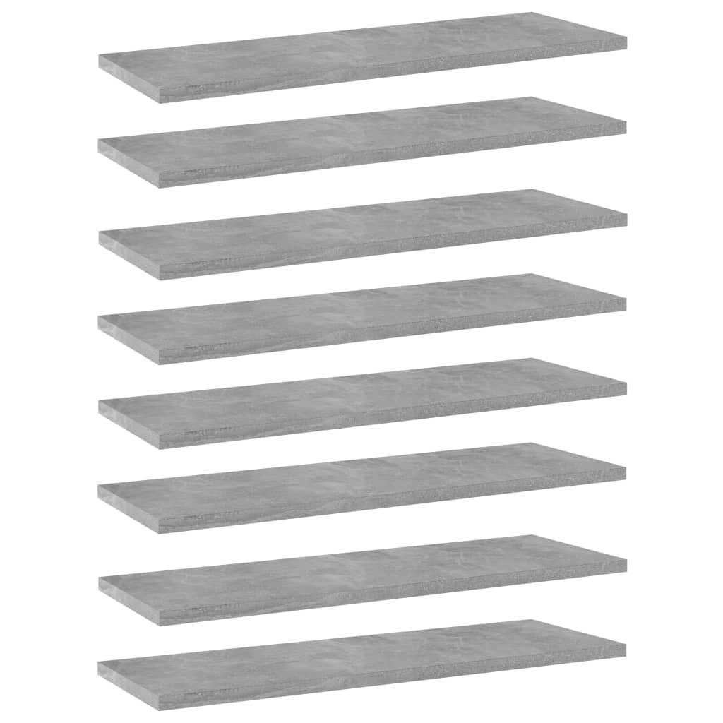 Hyllplan 8 St 80X10X1,5 Cm Konstruerat Trä