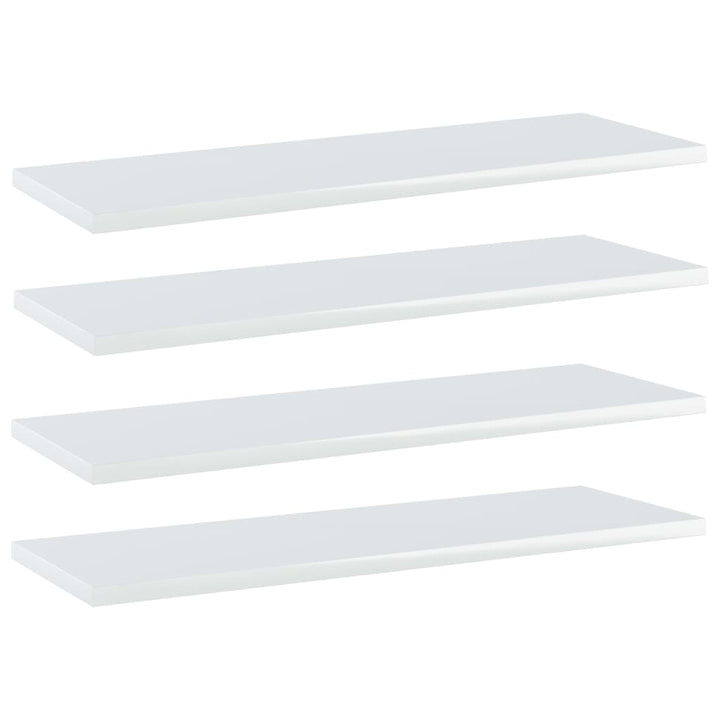 Vägghyllor 4 St 40X20X1,5 Cm Konstruerat Trä