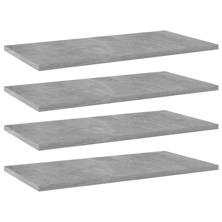 Vägghyllor 4 St 40X20X1,5 Cm Konstruerat Trä