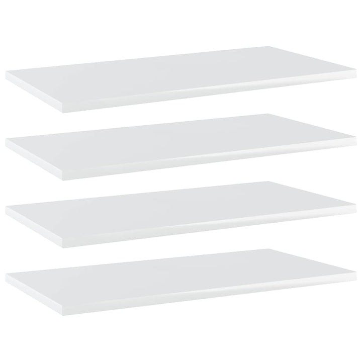 Vägghyllor 4 St 40X20X1,5 Cm Konstruerat Trä