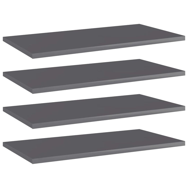 Vägghyllor 4 St 40X20X1,5 Cm Konstruerat Trä