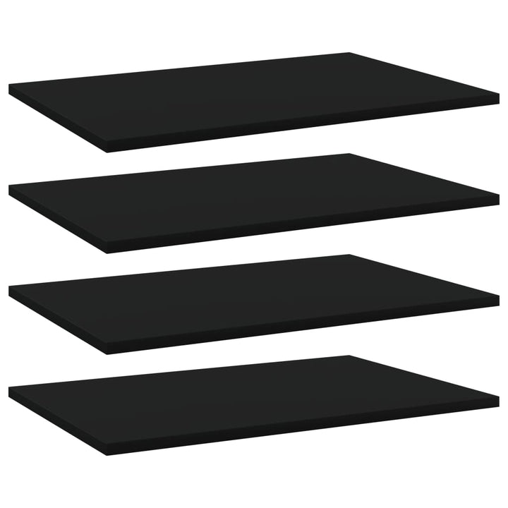 Vägghyllor 4 St 40X20X1,5 Cm Konstruerat Trä