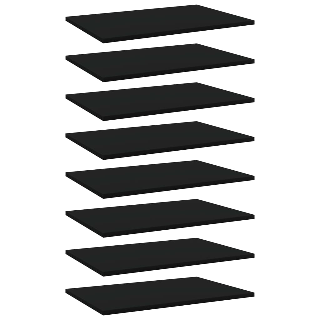Hyllplan 8 St 80X10X1,5 Cm Konstruerat Trä