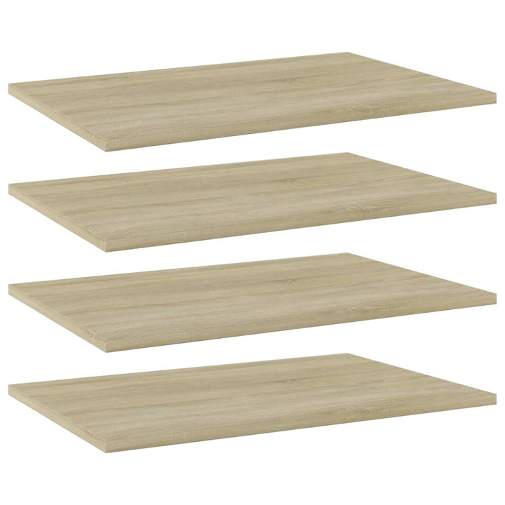 Vägghyllor 4 St 40X20X1,5 Cm Konstruerat Trä