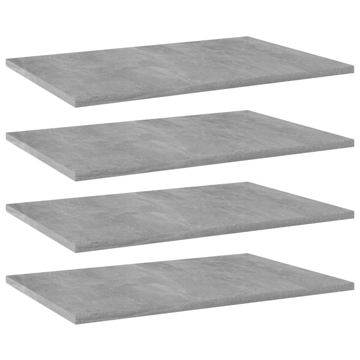 Vägghyllor 4 St 40X20X1,5 Cm Konstruerat Trä