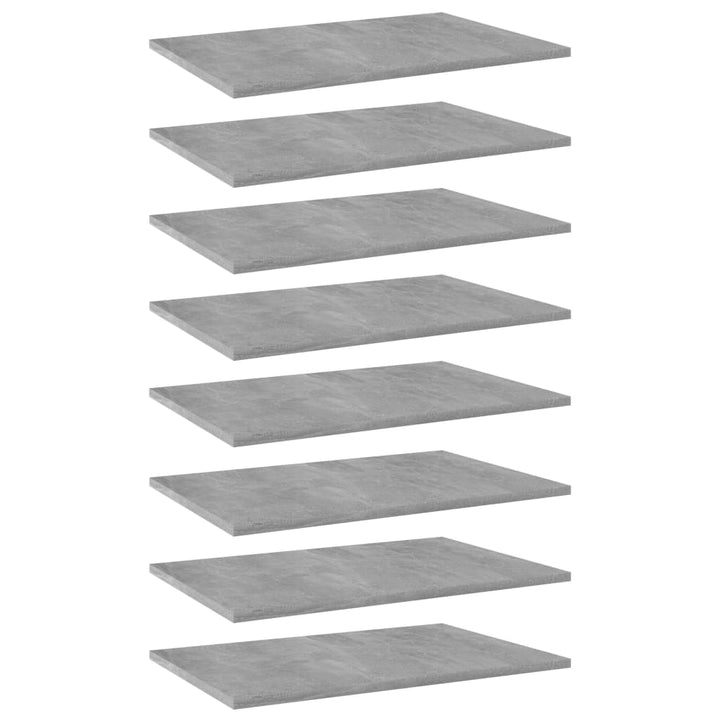 Hyllplan 8 St 80X10X1,5 Cm Konstruerat Trä