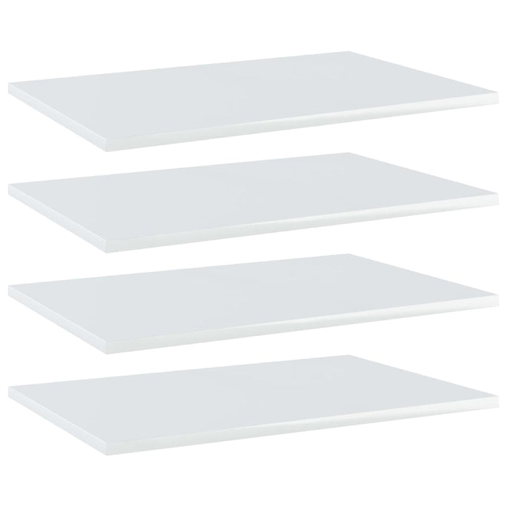 Vägghyllor 4 St 40X20X1,5 Cm Konstruerat Trä