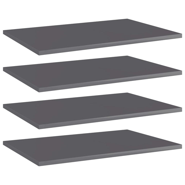 Vägghyllor 4 St 40X20X1,5 Cm Konstruerat Trä