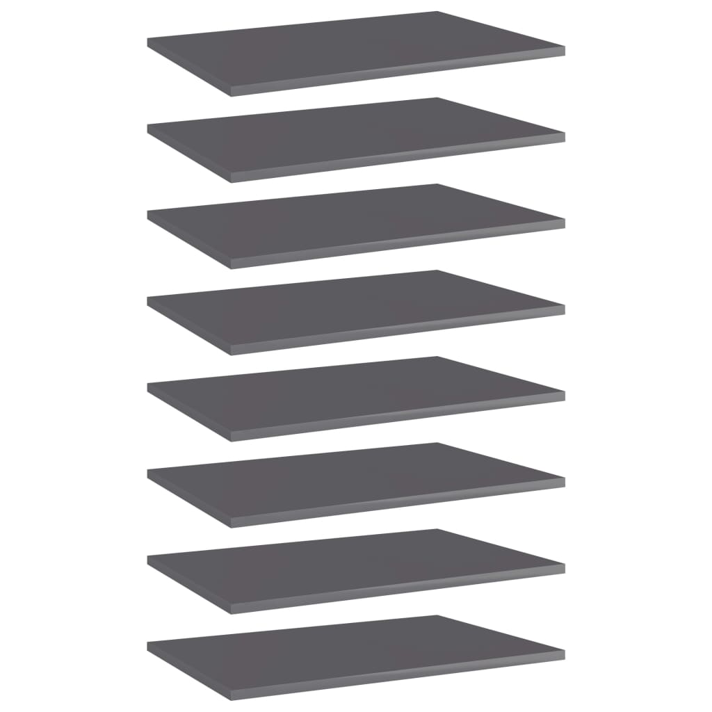 Hyllplan 8 St 80X10X1,5 Cm Konstruerat Trä