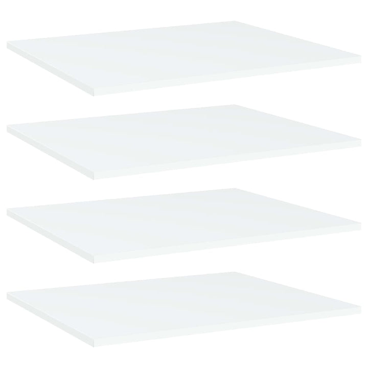 Vägghyllor 4 St 40X20X1,5 Cm Konstruerat Trä