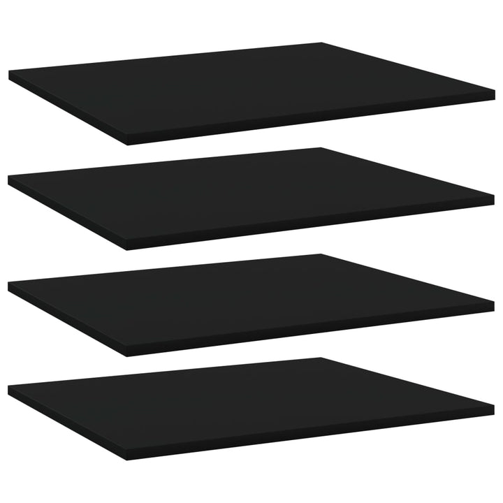Vägghyllor 4 St 40X20X1,5 Cm Konstruerat Trä