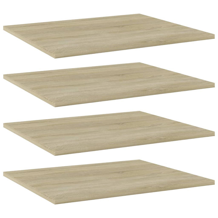 Vägghyllor 4 St 40X20X1,5 Cm Konstruerat Trä