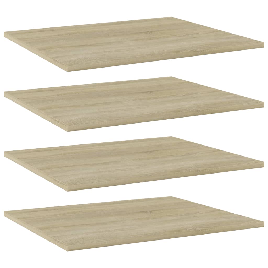 Hyllplan 8 St 80X10X1,5 Cm Konstruerat Trä