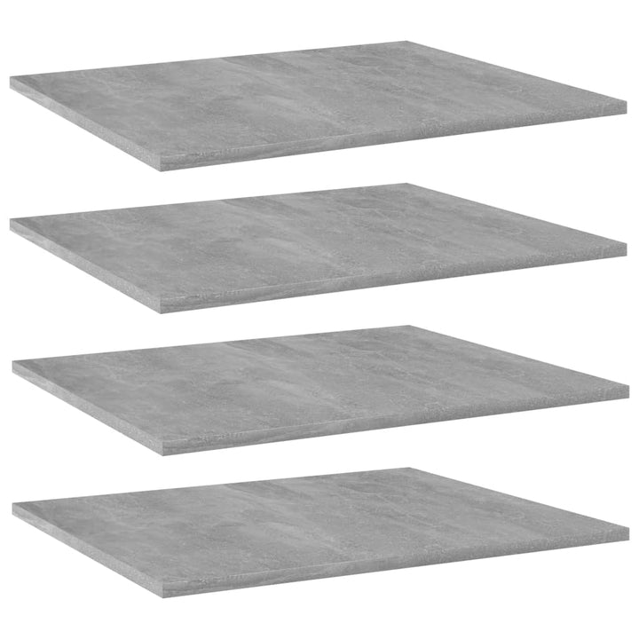 Vägghyllor 4 St 40X20X1,5 Cm Konstruerat Trä