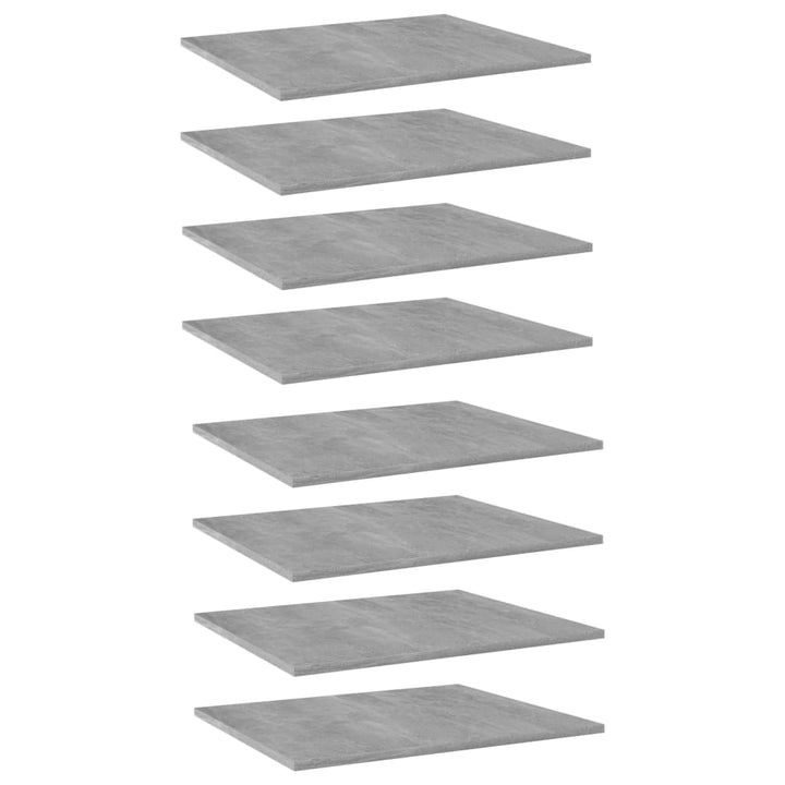 Hyllplan 8 St 80X10X1,5 Cm Konstruerat Trä