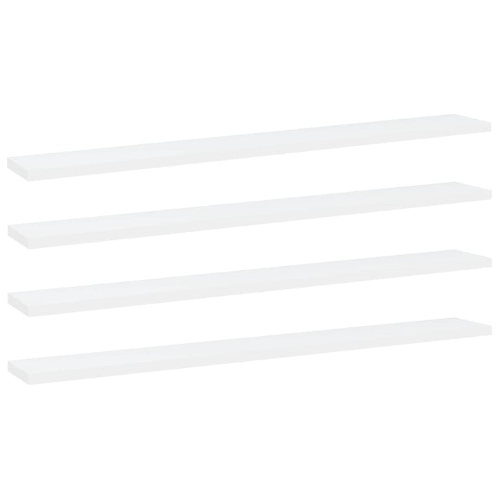 Vägghyllor 4 St 40X20X1,5 Cm Konstruerat Trä