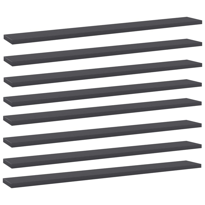 Vägghyllor 4 St 40X20X1,5 Cm Konstruerat Trä