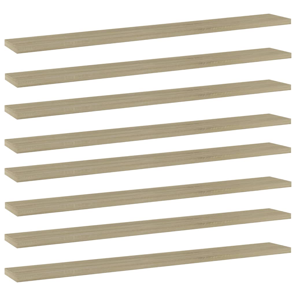 Hyllplan 8 St 80X10X1,5 Cm Konstruerat Trä