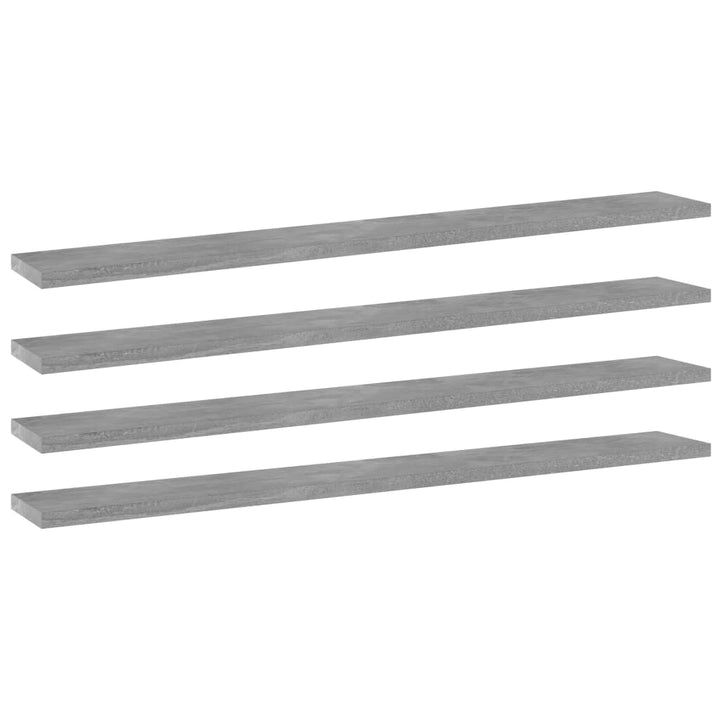 Vägghyllor 4 St 40X20X1,5 Cm Konstruerat Trä