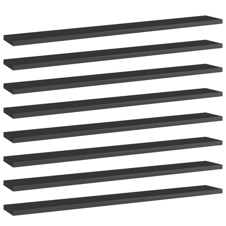 Vägghyllor 4 St 40X20X1,5 Cm Konstruerat Trä