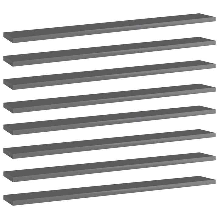 Vägghyllor 4 St 40X20X1,5 Cm Konstruerat Trä