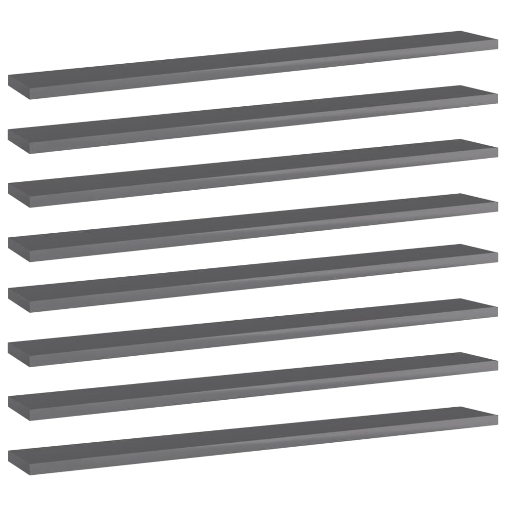 Vägghyllor 4 St 40X20X1,5 Cm Konstruerat Trä