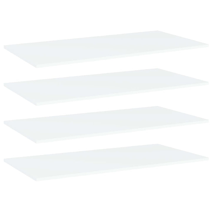 Vägghyllor 4 St 40X20X1,5 Cm Konstruerat Trä