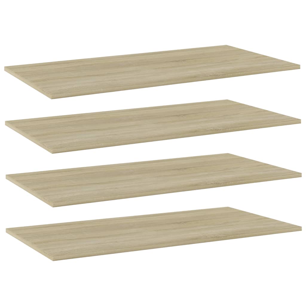 Hyllplan 8 St 80X10X1,5 Cm Konstruerat Trä
