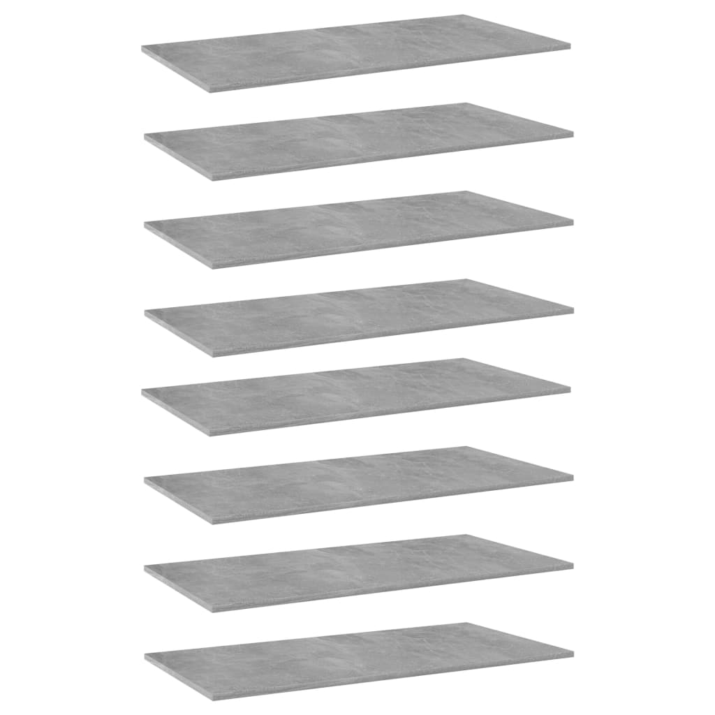 Hyllplan 8 St 80X10X1,5 Cm Konstruerat Trä