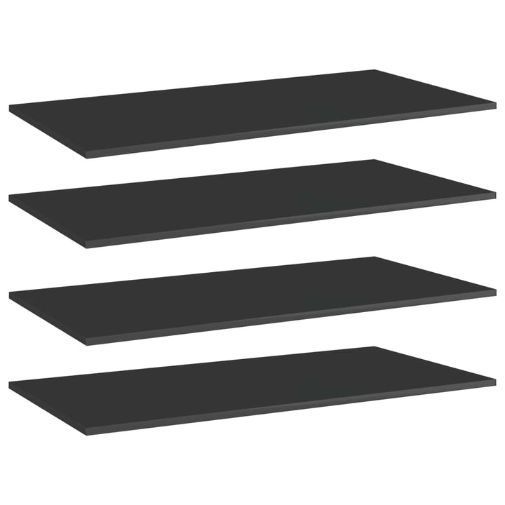 Vägghyllor 4 St 40X20X1,5 Cm Konstruerat Trä