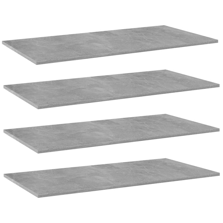 Vägghyllor 4 St 40X20X1,5 Cm Konstruerat Trä