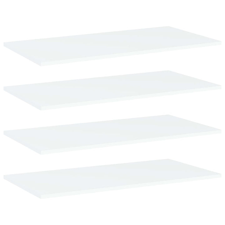 Vägghyllor 4 St 40X20X1,5 Cm Konstruerat Trä