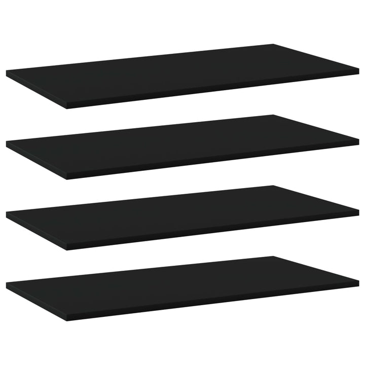 Vägghyllor 4 St 40X20X1,5 Cm Konstruerat Trä